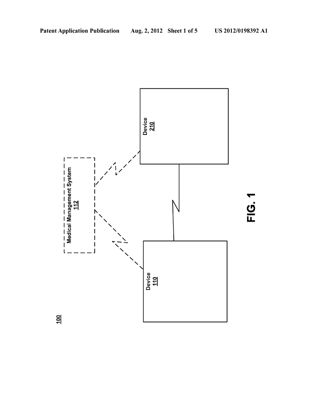 ASSOCIATING DEVICES IN A MEDICAL ENVIRONMENT - diagram, schematic, and image 02