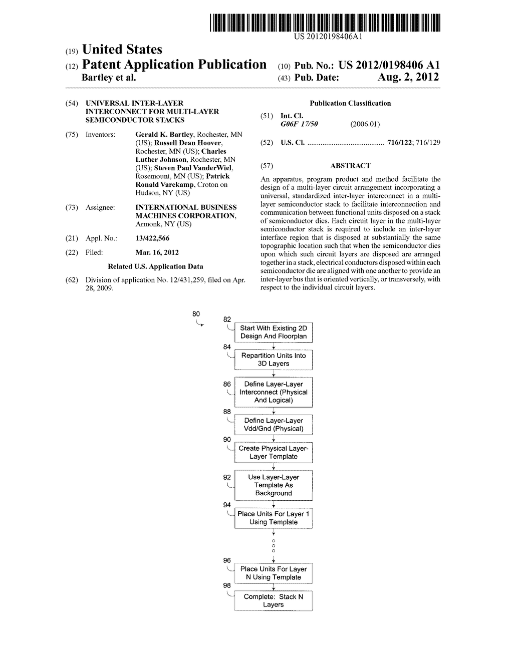 UNIVERSAL INTER-LAYER INTERCONNECT FOR MULTI-LAYER SEMICONDUCTOR STACKS - diagram, schematic, and image 01