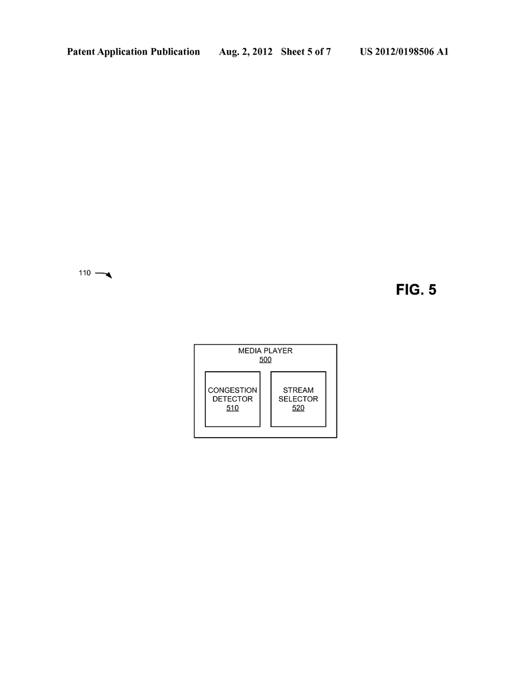 MULTICAST ADAPTIVE STREAM SWITCHING FOR DELIVERY OF OVER THE TOP VIDEO     CONTENT - diagram, schematic, and image 06