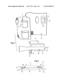 ASSEMBLY OF APPARATUSES FOR IMPLEMENTING DATA TRANSMISSION VIA THE HUMAN     BODY diagram and image