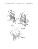 UNDER BED SKIRT SUPPORT WITH FULLY SEPARATED CORNERS AND WITH LAYERS THAT     DO NOT HAVE TO BE EQUALLY LOFTED diagram and image