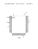 UNDER BED SKIRT SUPPORT WITH FULLY SEPARATED CORNERS AND WITH LAYERS THAT     DO NOT HAVE TO BE EQUALLY LOFTED diagram and image