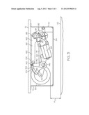 MOTORIZED CENTER WHEEL DEPLOYMENT MECHANISM FOR A PATIENT SUPPORT diagram and image