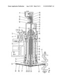 MACHINING DEVICE FOR MACHINING CRANKSHAFTS AND A MACHINING SYSTEM HAVING     SUCH A MACHINING DEVICE diagram and image