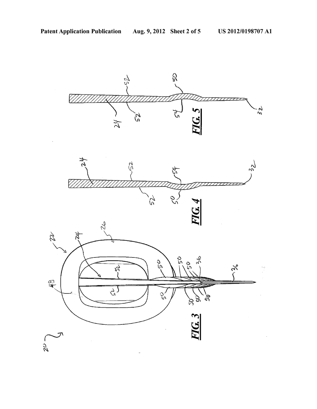 Cutlery Implement with Release Bumps - diagram, schematic, and image 03