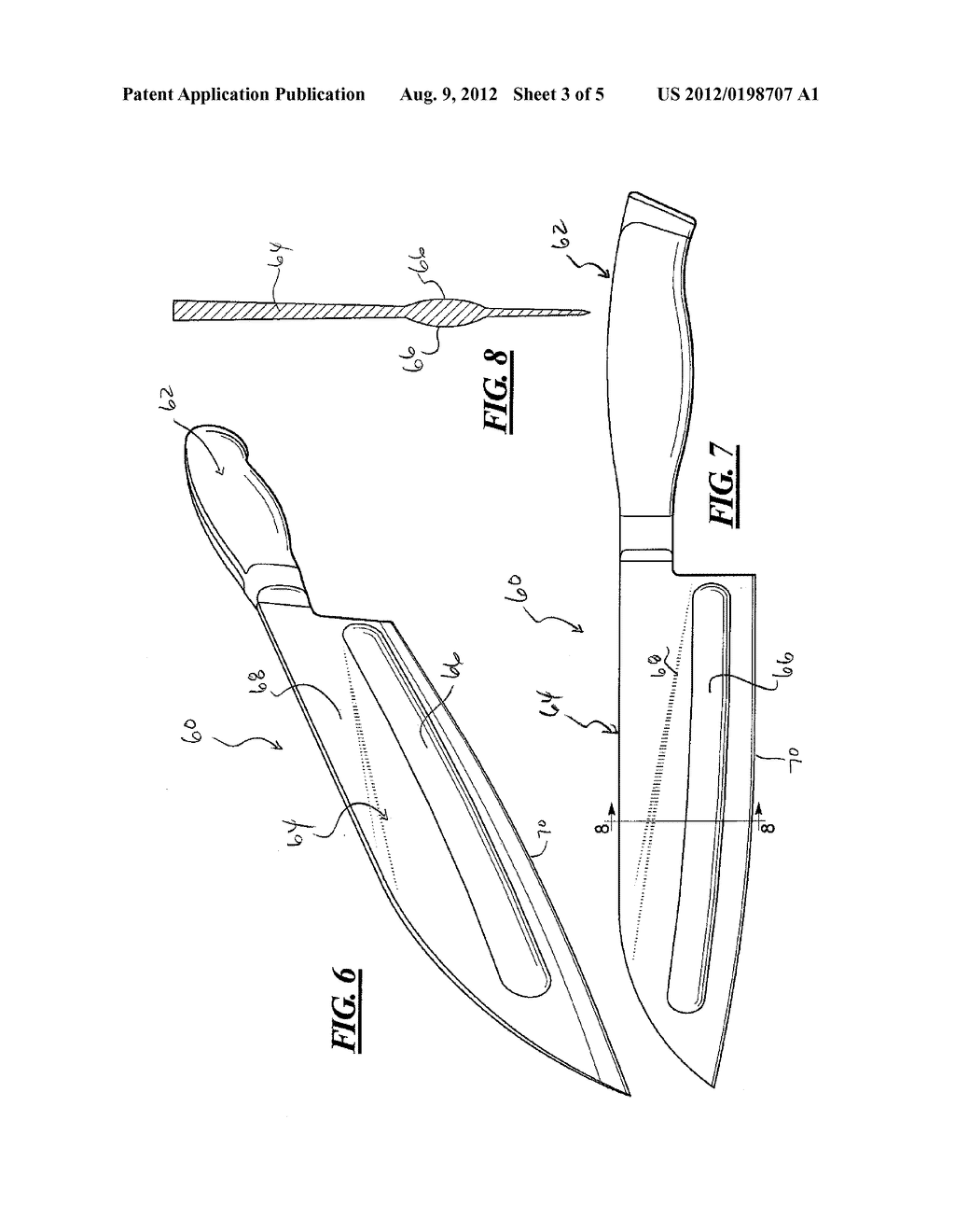 Cutlery Implement with Release Bumps - diagram, schematic, and image 04