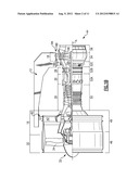 GAS TURBINE ENGINE WITH LOW STAGE COUNT LOW PRESSURE TURBINE diagram and image