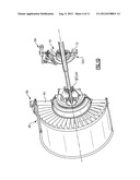 GAS TURBINE ENGINE WITH LOW STAGE COUNT LOW PRESSURE TURBINE diagram and image