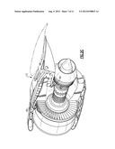 GAS TURBINE ENGINE WITH LOW STAGE COUNT LOW PRESSURE TURBINE diagram and image