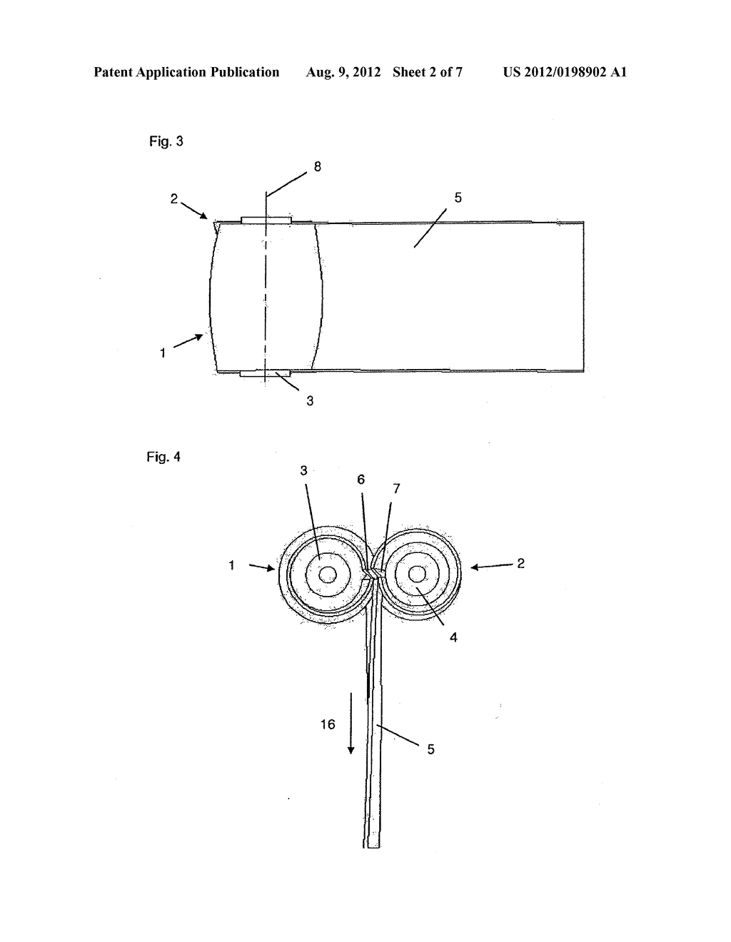 METHOD AND DEVICE FOR COMPLEX FORMING A METAL SHEET BY MEANS OF BODIES OF     REVOLUTION - diagram, schematic, and image 03