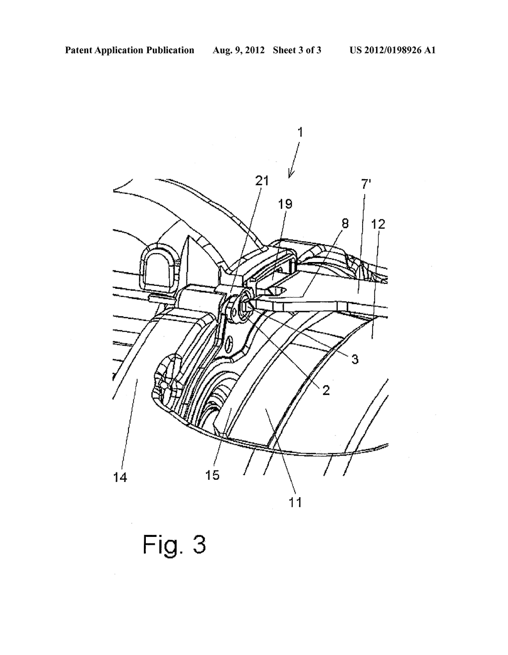 Measuring Arrangement for Measuring the Application Force of a Disc Brake     and a Corresponding Disc Brake - diagram, schematic, and image 04