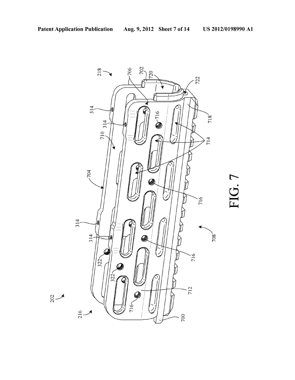 HANDGUARD SYSTEM WITH INTEGRAL GAS TUBE FOR GAS OPERATED FIREARMS - diagram, schematic, and image 08