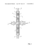 LIQUID DISTRIBUTOR FOR A ROTATING PACKED BED diagram and image