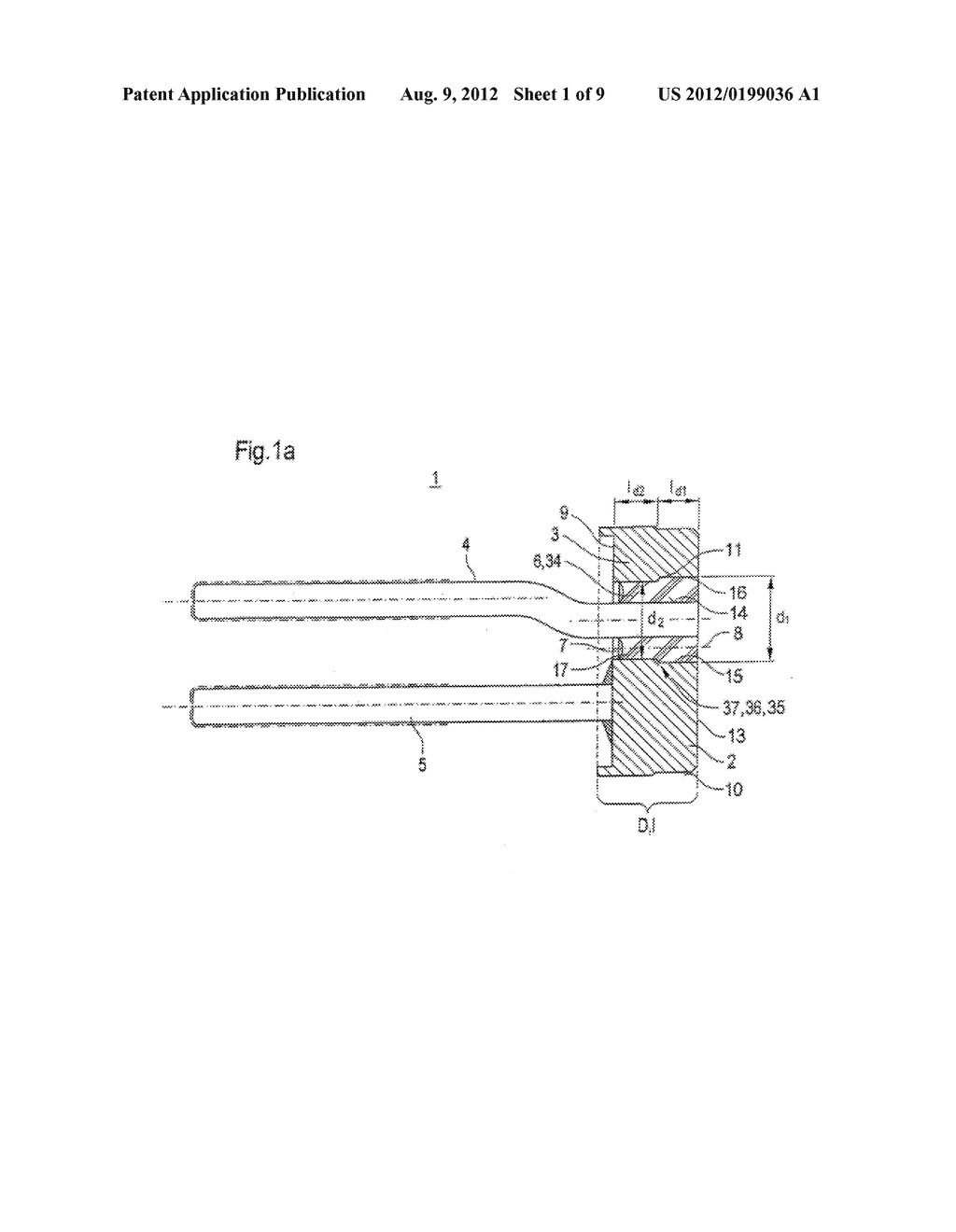 METAL-SEALING MATERIAL-FEEDTHROUGH AND UTILIZATION OF THE METAL-SEALING     MATERIAL FEEDTHROUGH WITH AN AIRBAG, A BELT TENSIONING DEVICE, AND AN     IGNITION DEVICE - diagram, schematic, and image 02