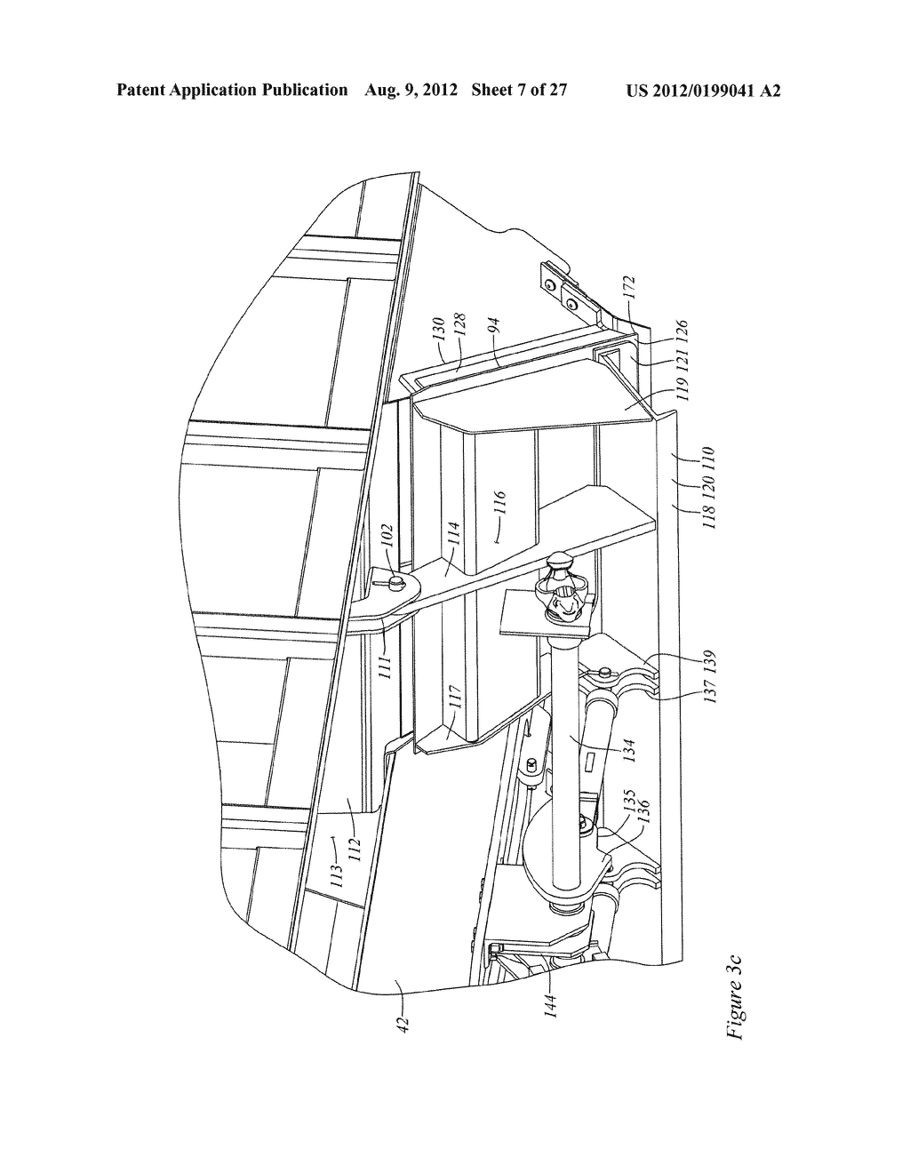 RAIL ROAD HOPPER CAR RIDGE FITTINGS - diagram, schematic, and image 08