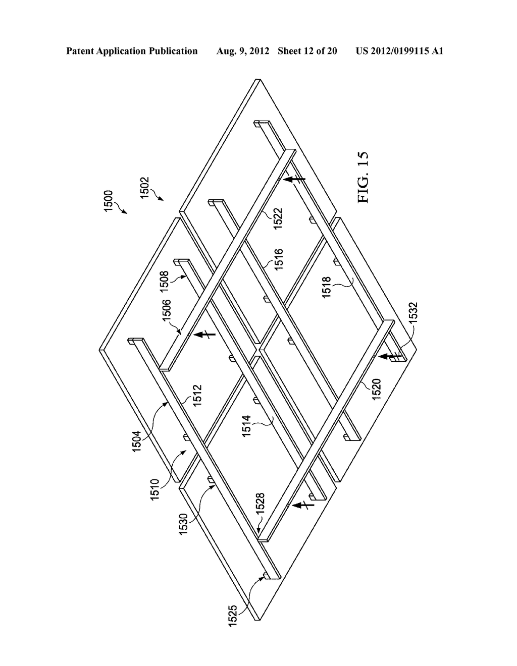 Solar Collector Frame - diagram, schematic, and image 13