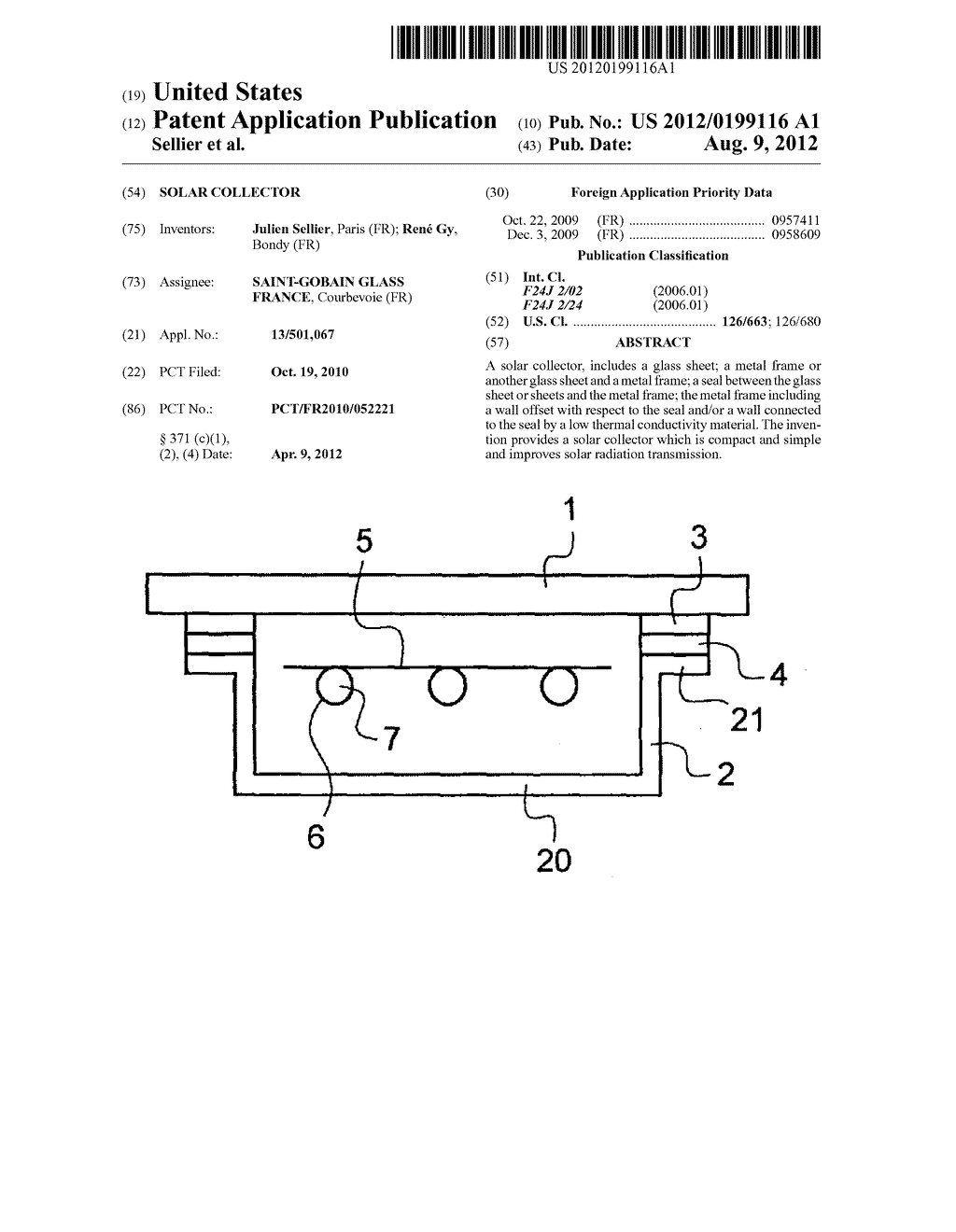 SOLAR COLLECTOR - diagram, schematic, and image 01