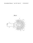 Compressible Cosmetic Applicator diagram and image