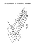 Method of Manufacturing a Body Adhering Absorbent Article Orientated in     the Cross-Machine Direction with Reduced Curl diagram and image