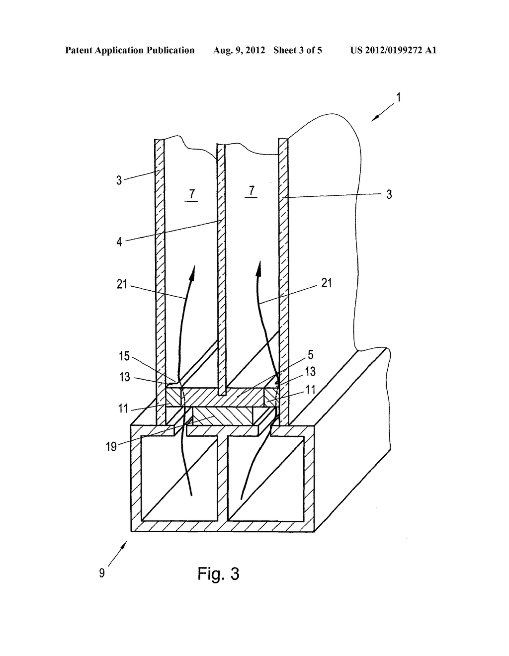 METHOD FOR PRODUCING INSULATING GLASS THAT IS FILLED WITH A GAS THAT IS     DIFFERENT FROM AIR - diagram, schematic, and image 04