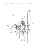 DEVICE FOR FORMING PRODUCT BATCHES IN ORDER TO LOAD SAME IN RECEPTACLES diagram and image