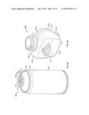 ATTACHMENT MECHANISM FOR A CONTAINER diagram and image