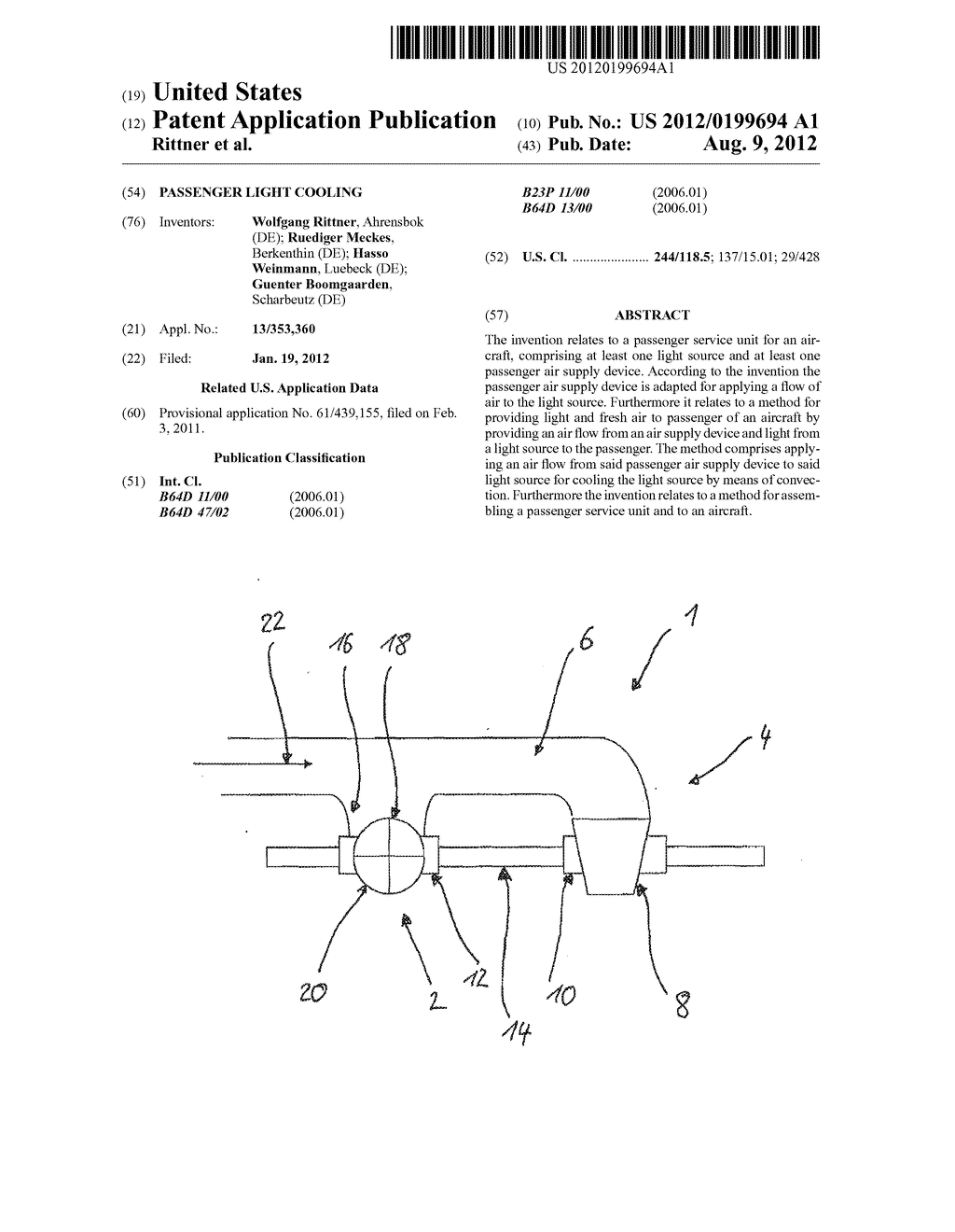 PASSENGER LIGHT COOLING - diagram, schematic, and image 01