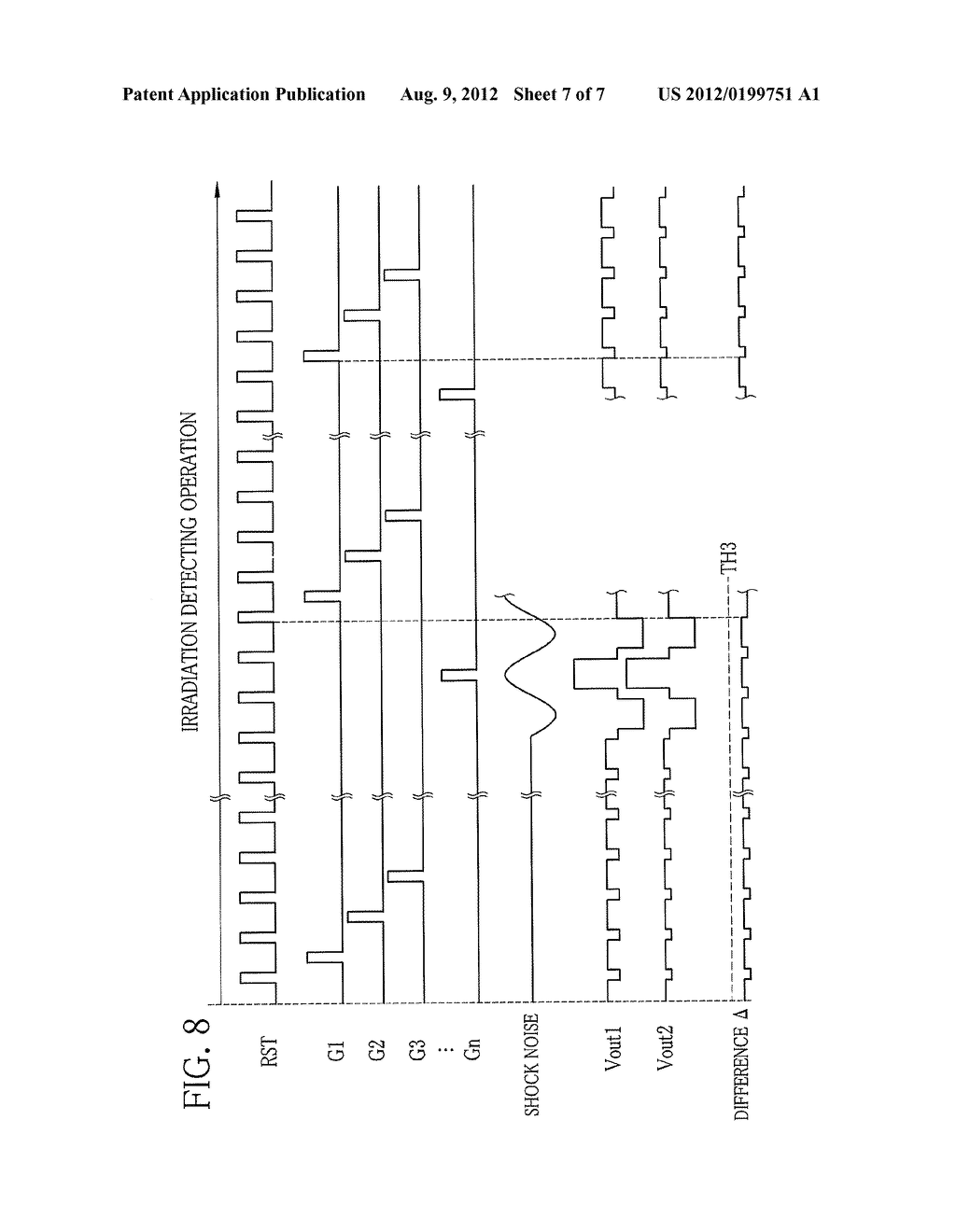 RADIATION IMAGE DETECTING DEVICE AND METHOD FOR DETECTING START OF     IRRADIATION - diagram, schematic, and image 08