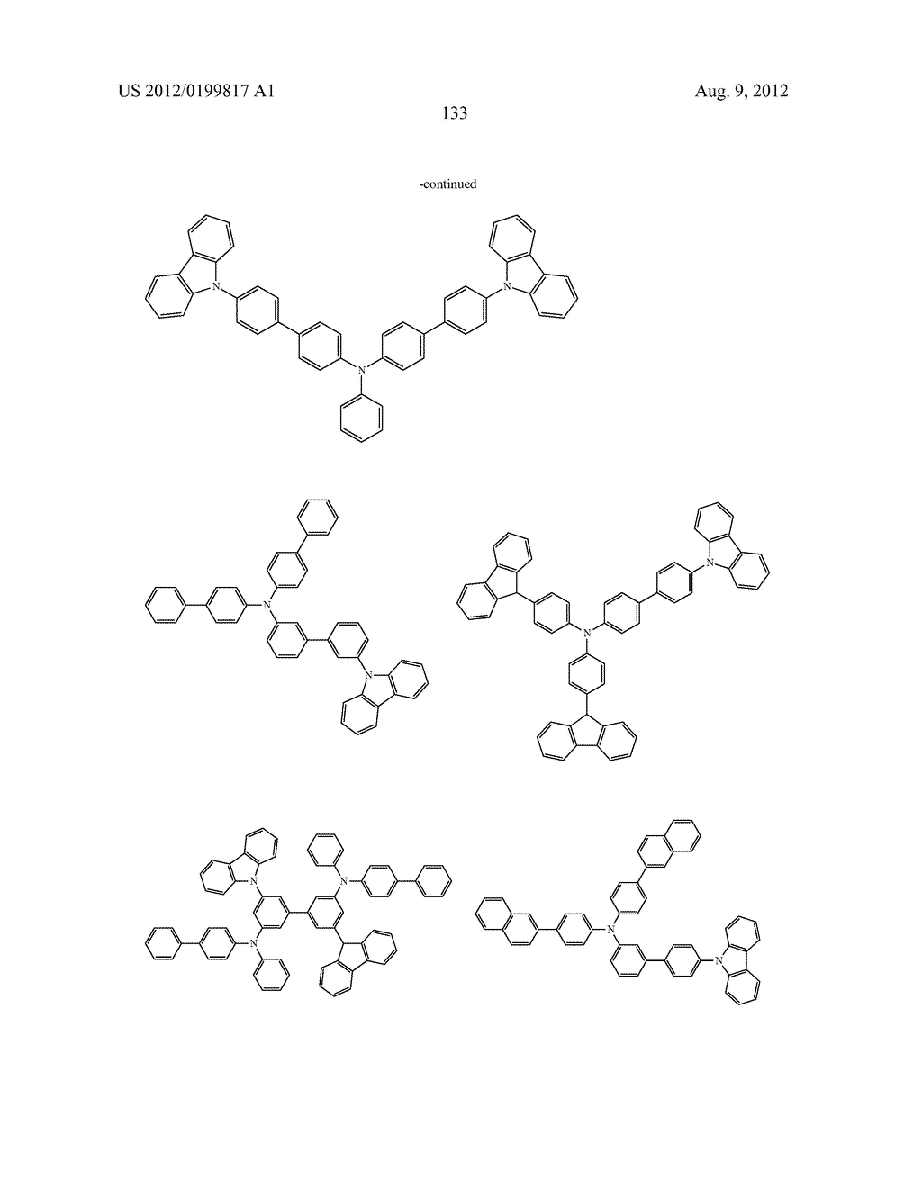 ORGANIC ELECTROLUMINESCENCE DEVICE - diagram, schematic, and image 135