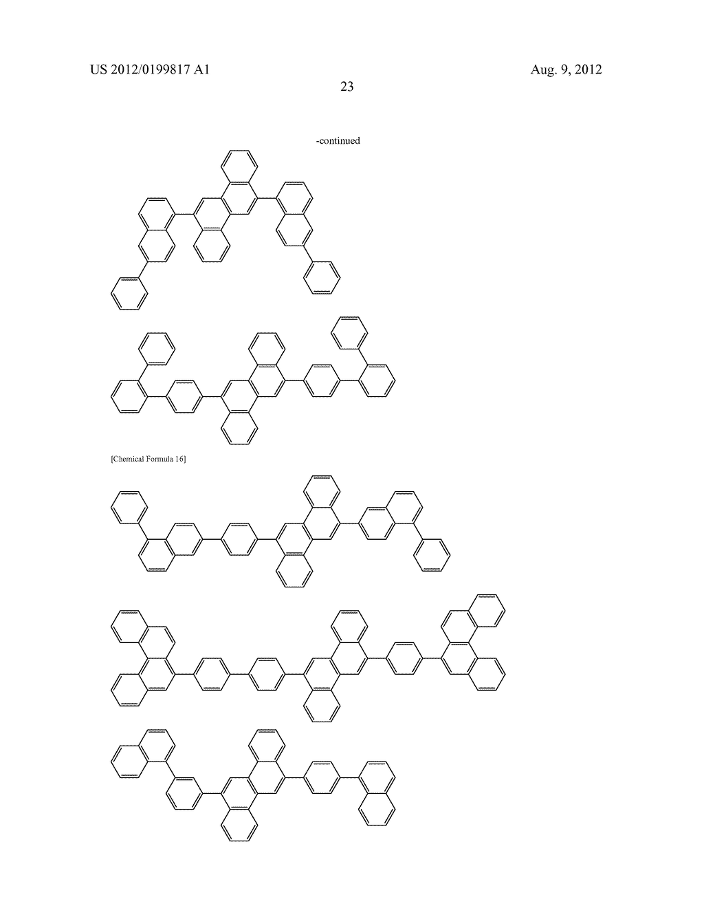 ORGANIC ELECTROLUMINESCENCE DEVICE - diagram, schematic, and image 25