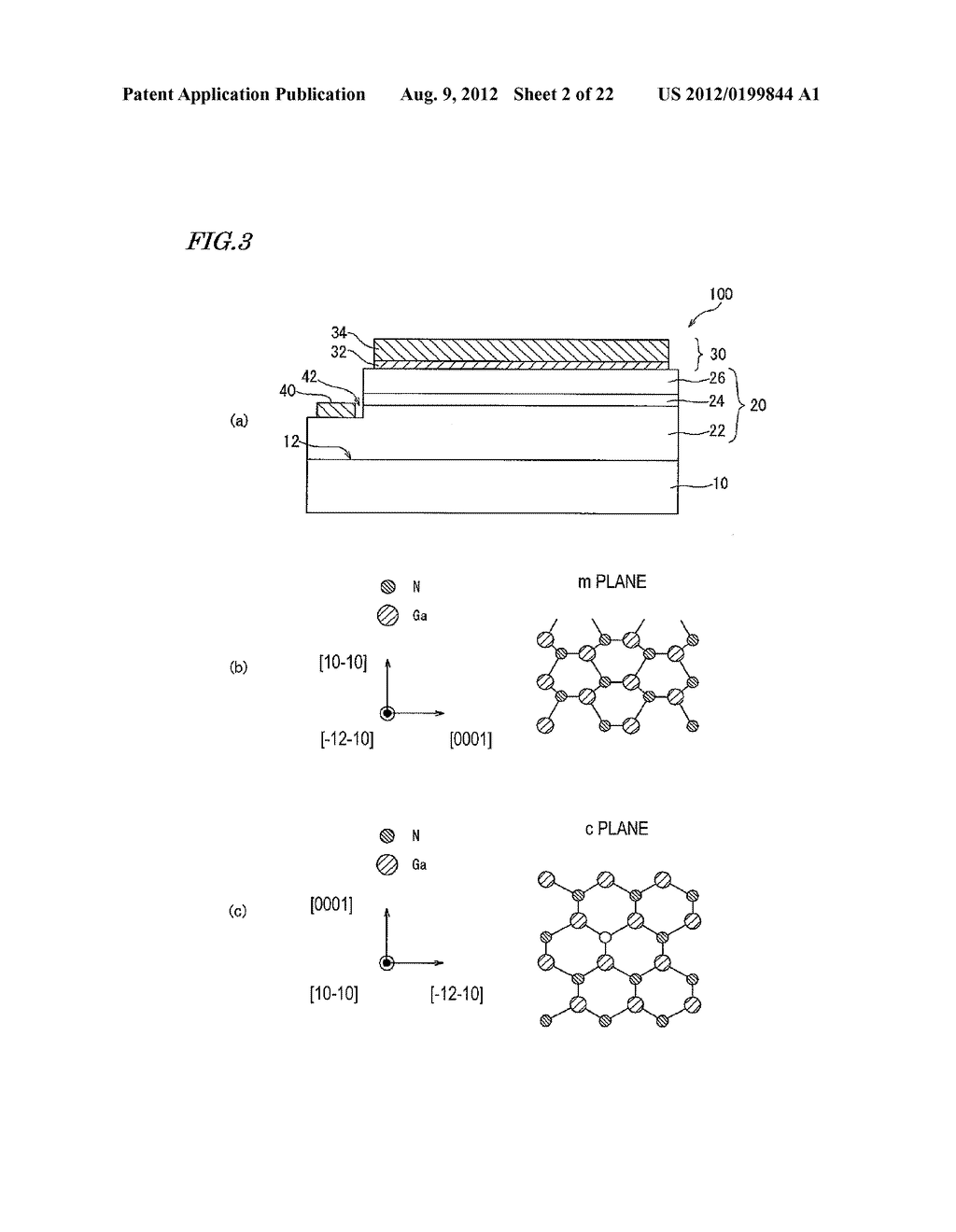 NITRIDE-BASED SEMICONDUCTOR DEVICE AND METHOD FOR FABRICATING THE SAME - diagram, schematic, and image 03