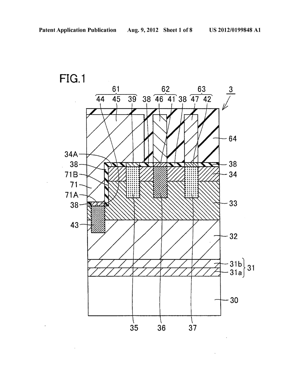 SILICON CARBIDE SEMICONDUCTOR DEVICE AND METHOD FOR MANUFACTURING SAME - diagram, schematic, and image 02