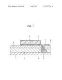 REFLECTIVE ANODE ELECTRODE FOR ORGANIC EL DISPLAY diagram and image