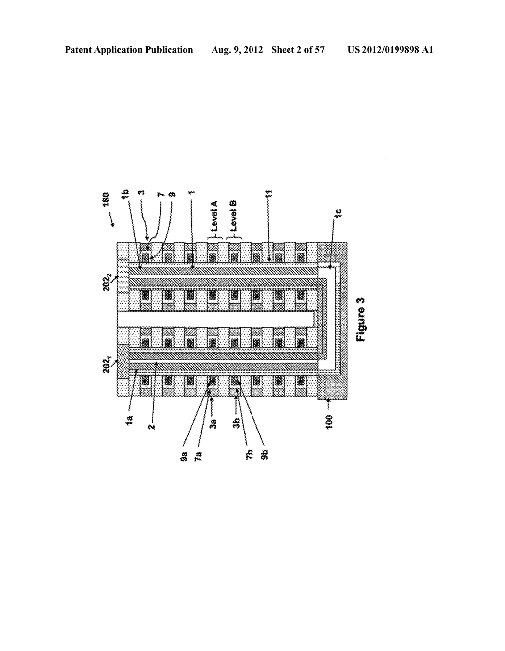 ULTRAHIGH DENSITY VERTICAL NAND MEMORY DEVICE AND METHOD OF MAKING THEREOF - diagram, schematic, and image 03