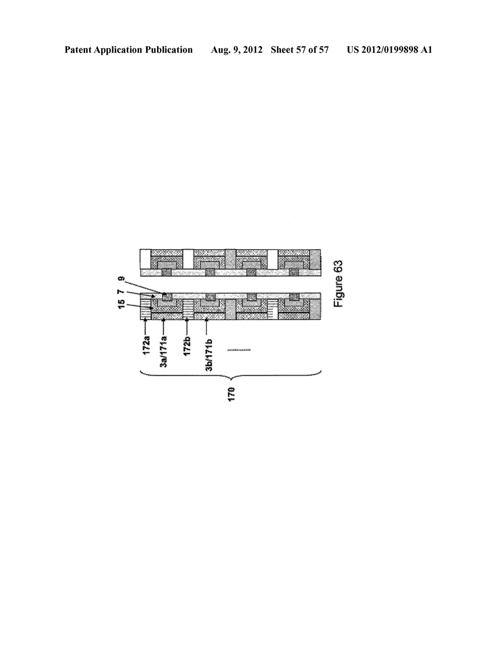 ULTRAHIGH DENSITY VERTICAL NAND MEMORY DEVICE AND METHOD OF MAKING THEREOF - diagram, schematic, and image 58