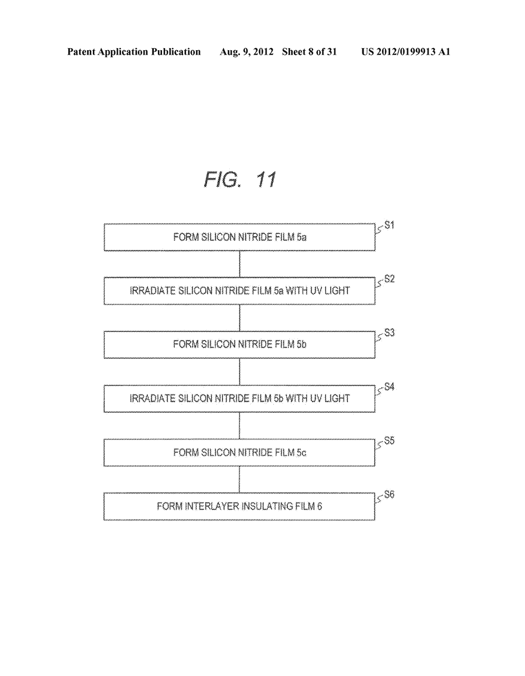 Semiconductor Device Having Insulating Film With Increased Tensile Stress     and Manufacturing Method Thereof - diagram, schematic, and image 09