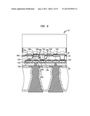 BSI IMAGE SENSOR PACKAGE WITH EMBEDDED ABSORBER FOR EVEN RECEPTION OF     DIFFERENT WAVELENGTHS diagram and image