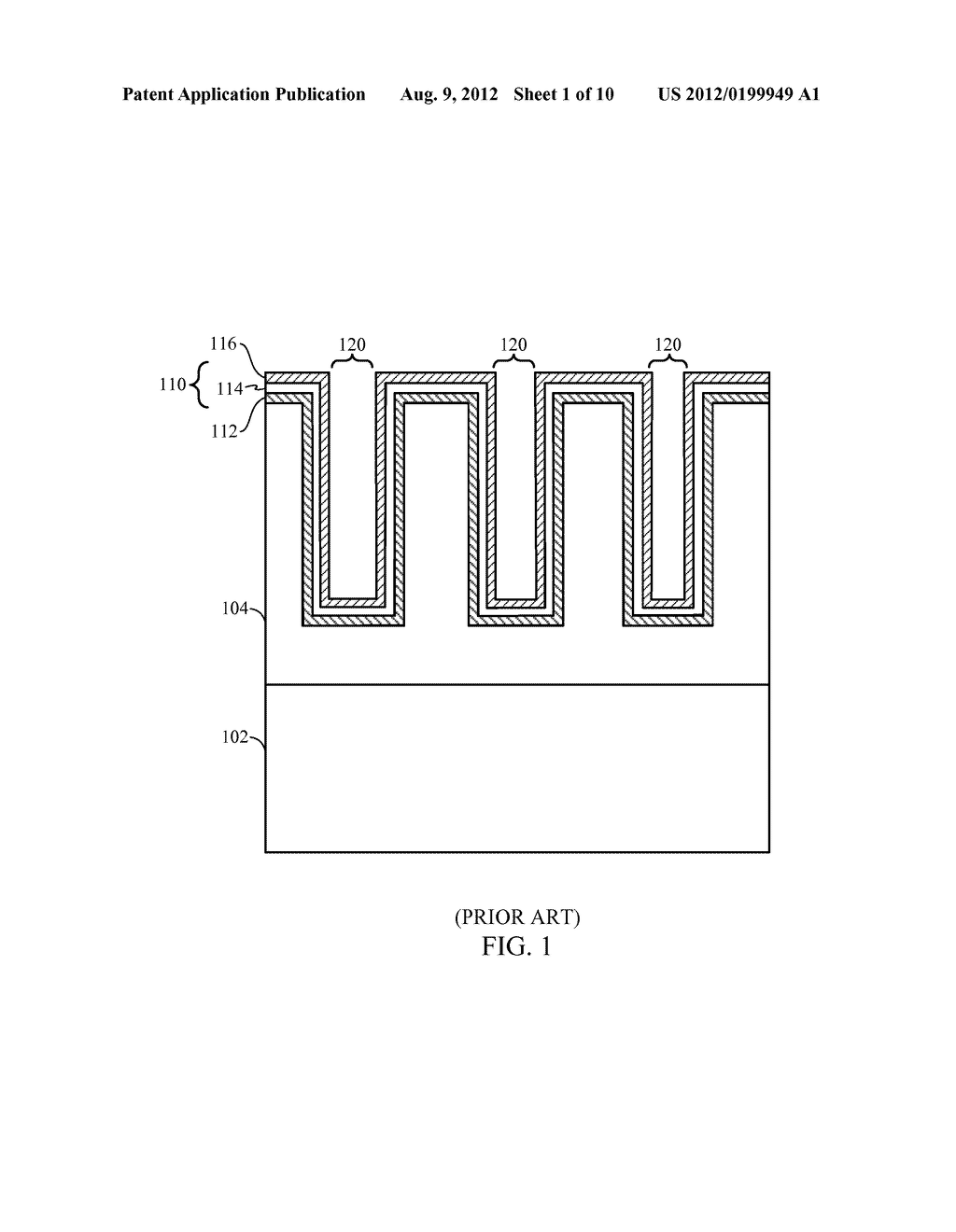 High Density Metal-Insulator-Metal Trench Capacitor - diagram, schematic, and image 02