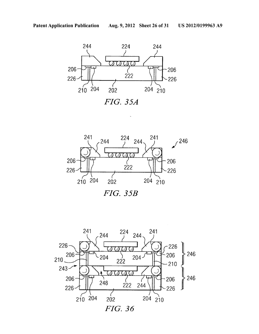 Package-on-Package Using Through-Hole Via Die on Saw Streets - diagram, schematic, and image 27