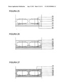 Weight-reducing discs, specially designed meshes and the method that     includes the aforesaid, for producing weight-reduced structure such as     slabs, pre-slabs, floors, partitions and beams diagram and image