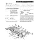 APPARATUS FOR PRESSING FLAT MATERIALS ONTO A TRANSPORT MODULE diagram and image