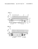 APPARATUS FOR PRESSING FLAT MATERIALS ONTO A TRANSPORT MODULE diagram and image