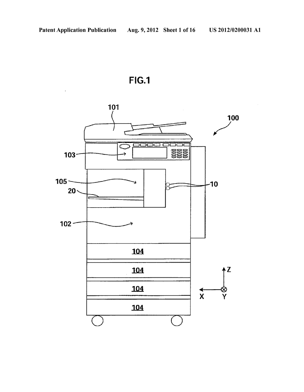 PAPER DISCHARGE DEVICE AND IMAGE FORMING APPARATUS - diagram, schematic, and image 02