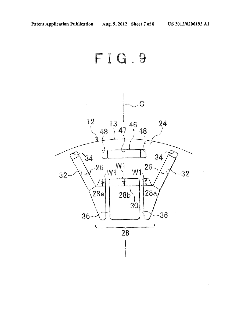 ROTOR FOR ROTARY ELECTRIC MACHINE - diagram, schematic, and image 08