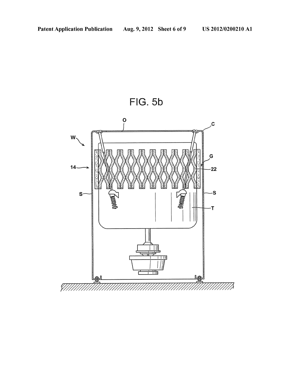 APPLIANCE HAVING DAMPENING PORTION AND METHOD - diagram, schematic, and image 07