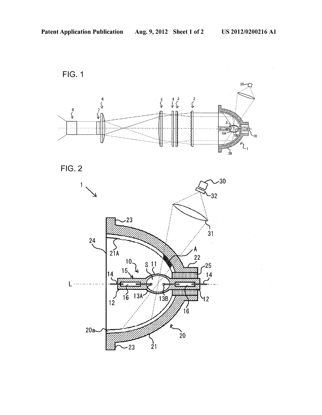 DISCHARGE LAMP APPARATUS - diagram, schematic, and image 02