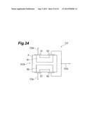 CHIP ELECTRONIC COMPONENT, MOUNTED STRUCTURE OF CHIP ELECTRONIC COMPONENT,     AND SWITCHING SUPPLY CIRCUIT diagram and image