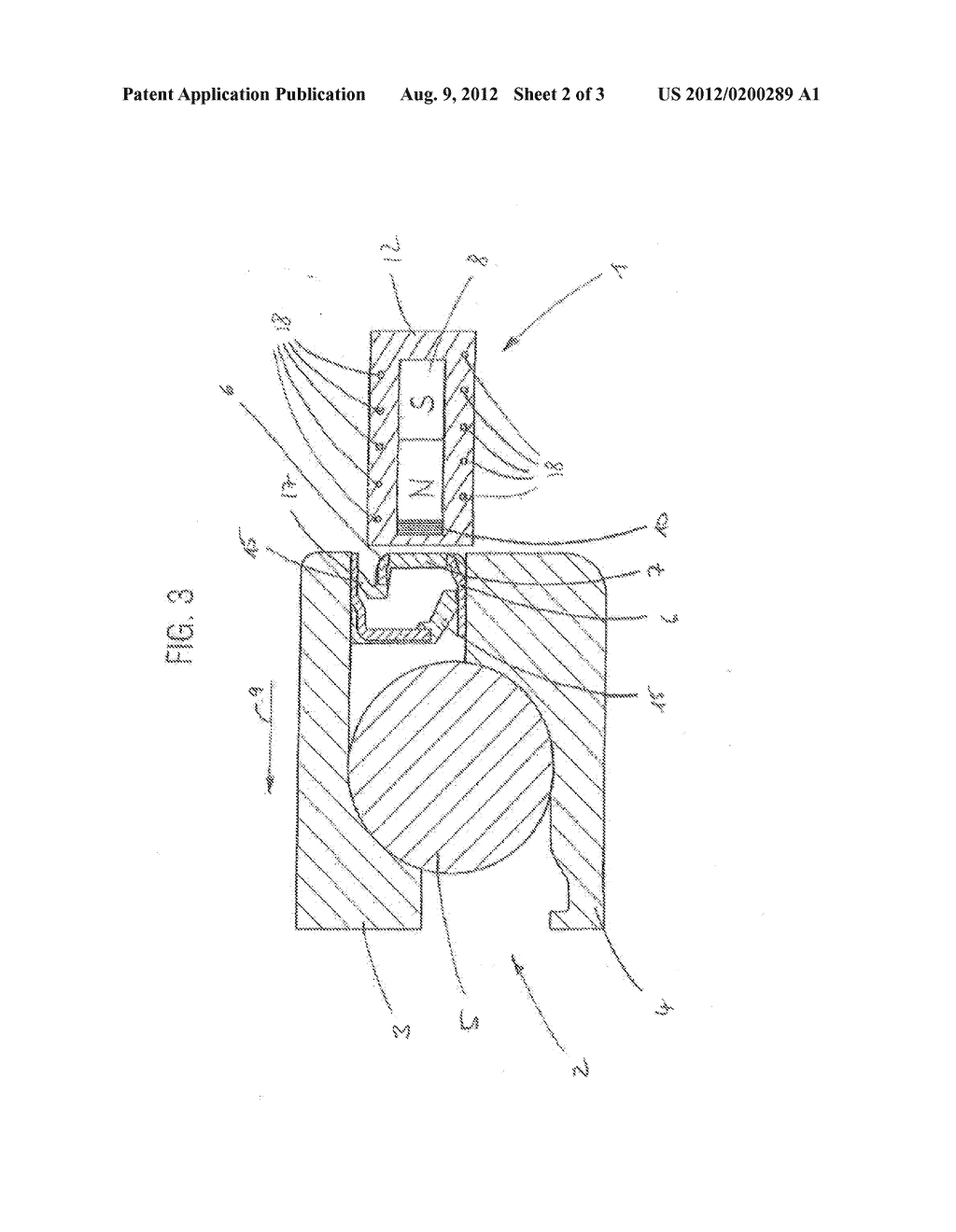 MEASURING DEVICE FOR DETERMINING AN OPERATING STATE VARIABLE OF A ROTATING     STRUCTURAL ELEMENT, IN PARTICULAR A BEARING - diagram, schematic, and image 03