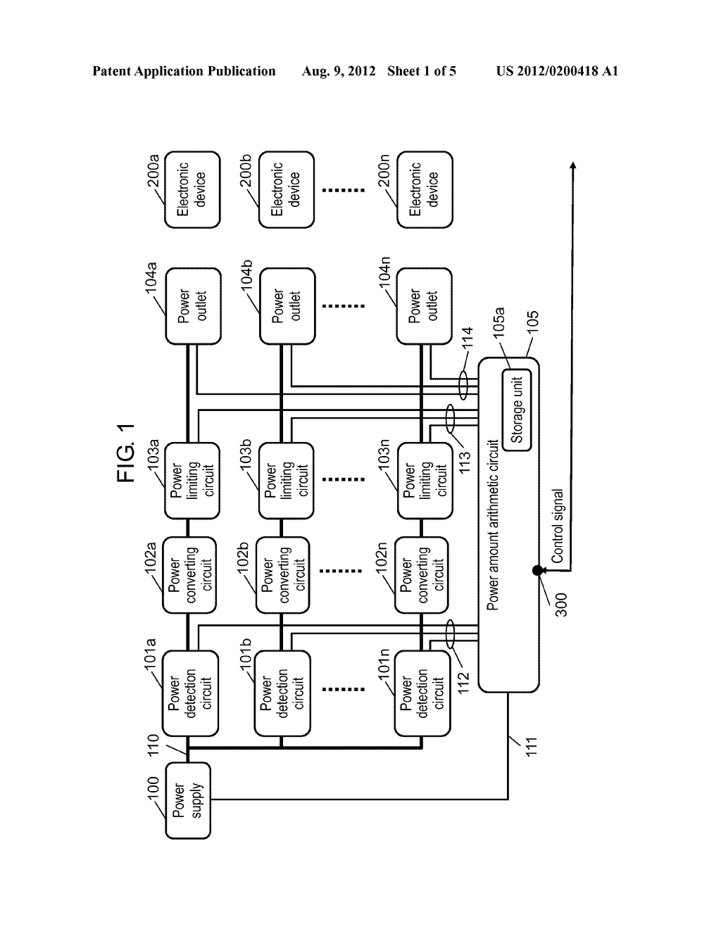 POWER SUPPLY DISTRIBUTION SYSTEM AND POWER SUPPLY DISTRIBUTION METHOD - diagram, schematic, and image 02