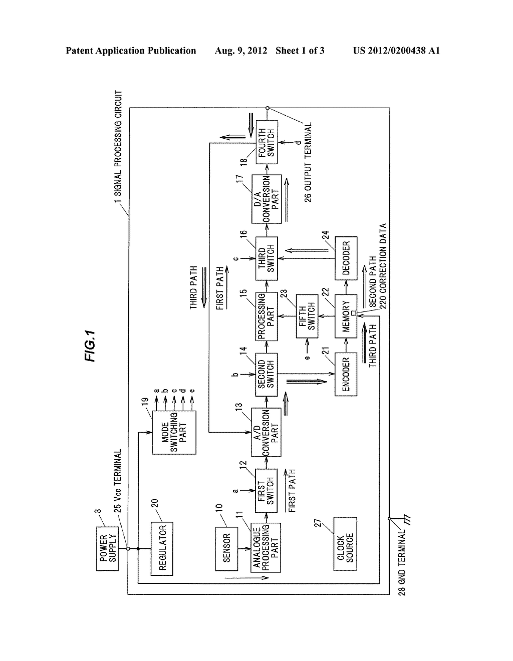 SIGNAL PROCESSING CIRCUIT - diagram, schematic, and image 02